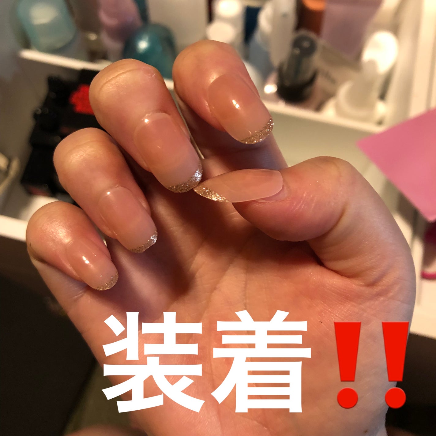 ネイルチップ用両面テープ/DAISO/ネイル用品を使ったクチコミ(3枚目)