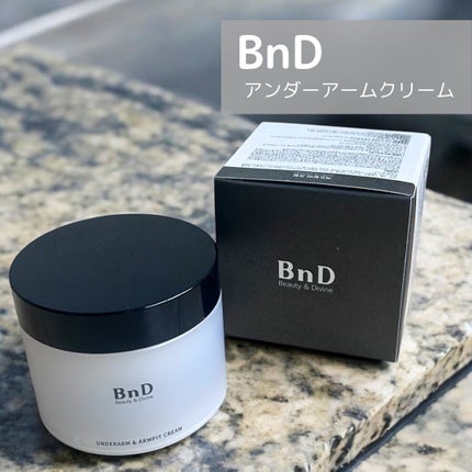 BnDアンダーアームクリーム(ボディクリーム)/BnD/デリケートゾーンケアを使ったクチコミ(1枚目)
