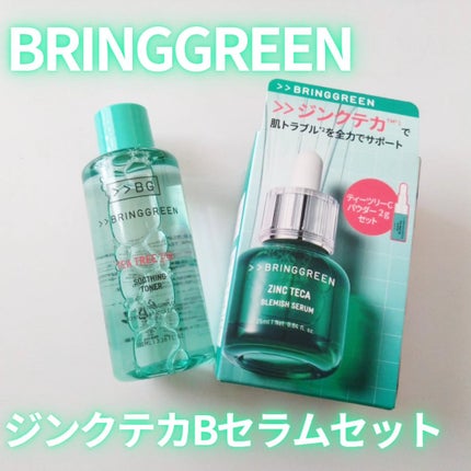 ティーツリーシカスージングトナー/BRING GREEN/化粧水を使ったクチコミ(1枚目)