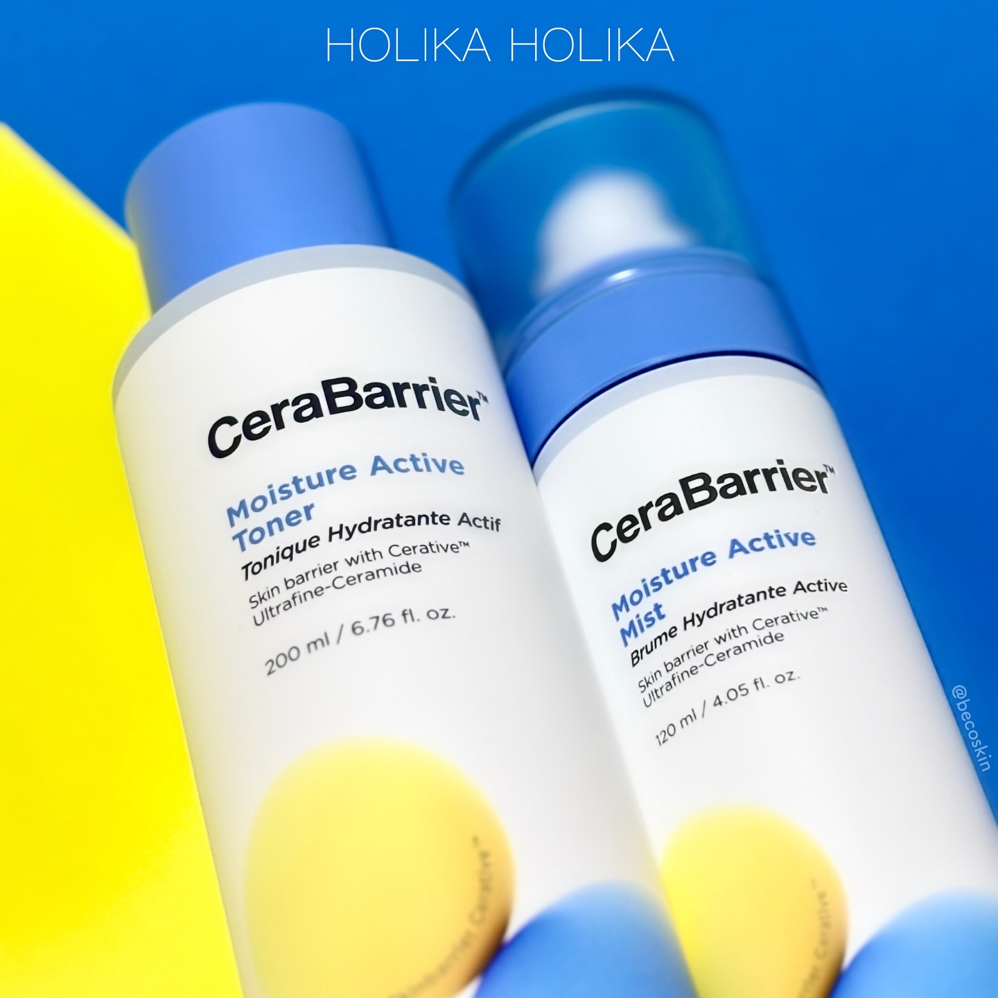 セラバリア　モイスチャーアクティブ　ミスト/HOLIKA HOLIKA/ミスト状化粧水を使ったクチコミ（1枚目）