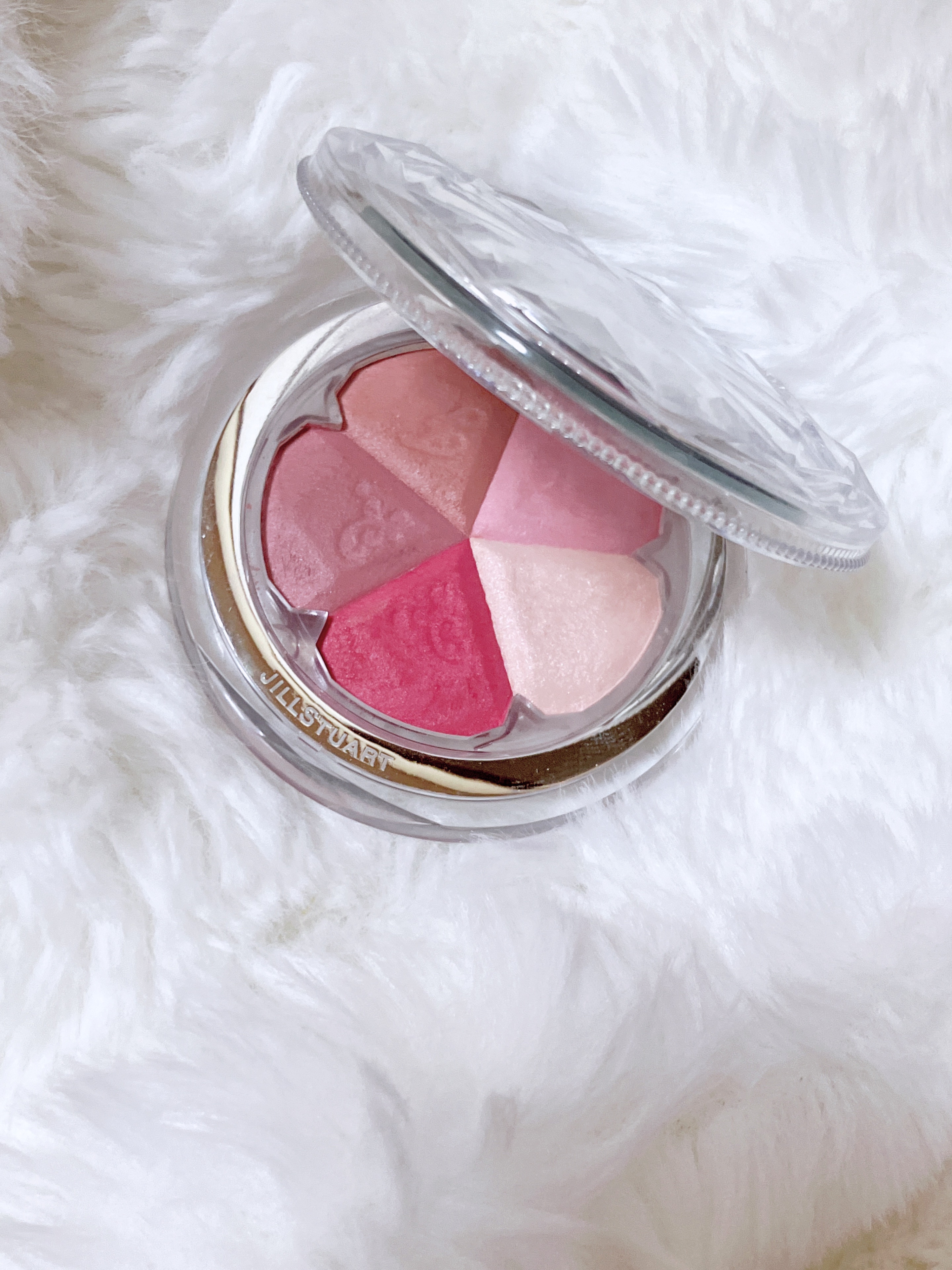 ジルスチュアート ブルーム ミックスブラッシュ コンパクト 04 lacy rose/JILL STUART/パウダーチークを使ったクチコミ（1枚目）