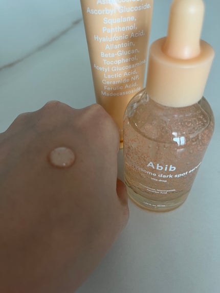 アビブ グルタチオンソームダークスポットセラムビタドロップ/Abib /美容液を使ったクチコミ(2枚目)