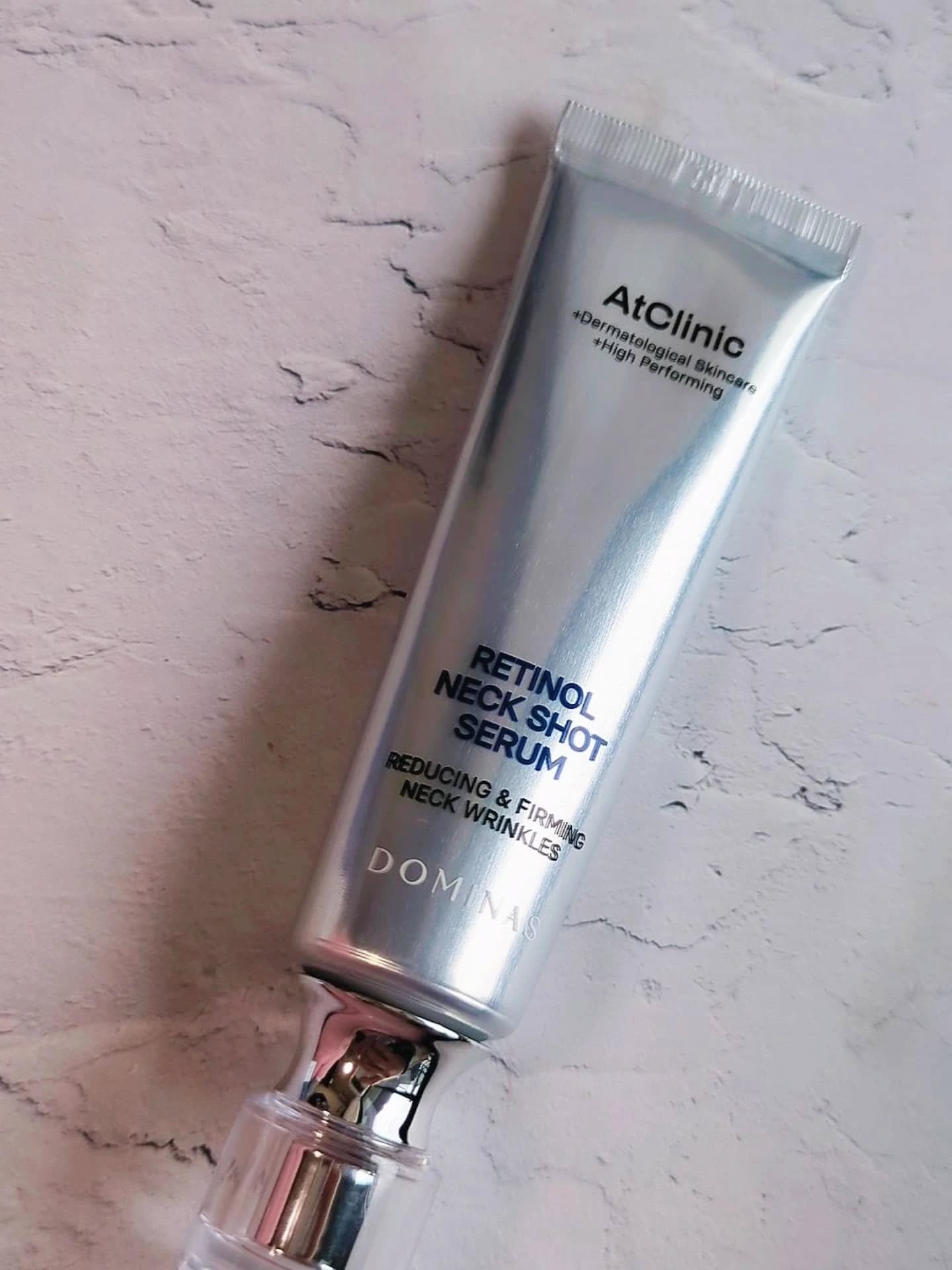 アットクリニック レチノール1600 ネックショット セラム/DOMINAS/ネック・デコルテケアを使ったクチコミ（1枚目）