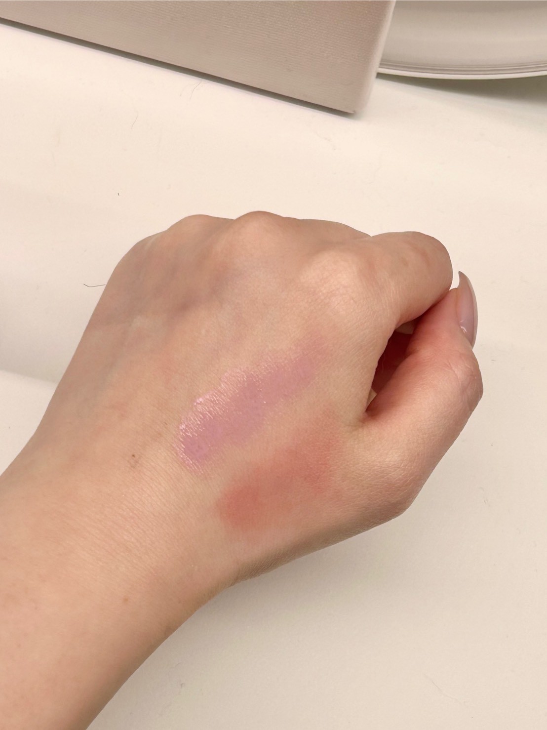 ペタルドロップリキッドブラッシャー/DEAR DAHLIA/リキッドチークを使ったクチコミ（2枚目）