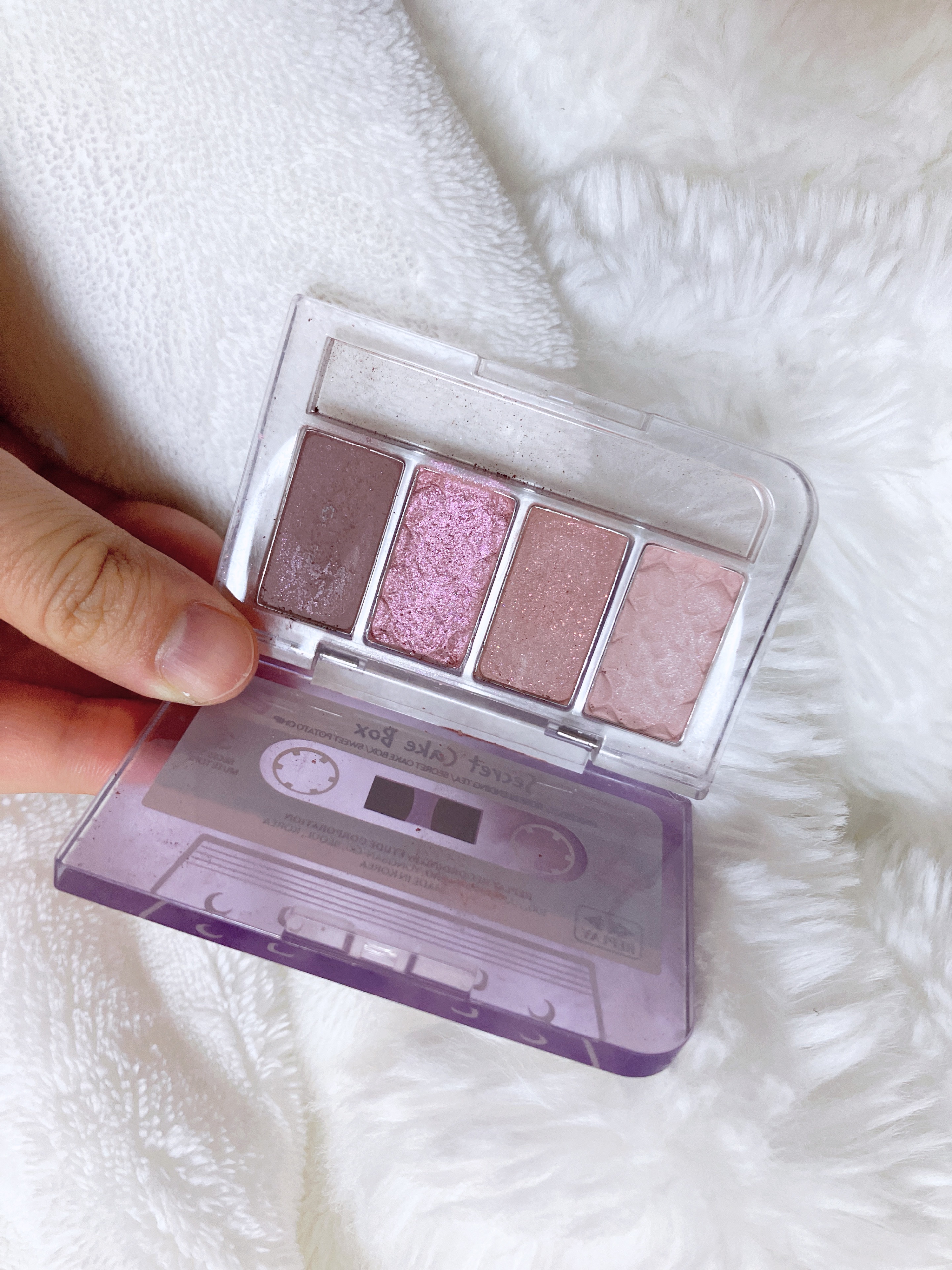 プレイカラーアイズミニ　リプレイコレクション/ETUDE/アイシャドウパレットを使ったクチコミ（2枚目）