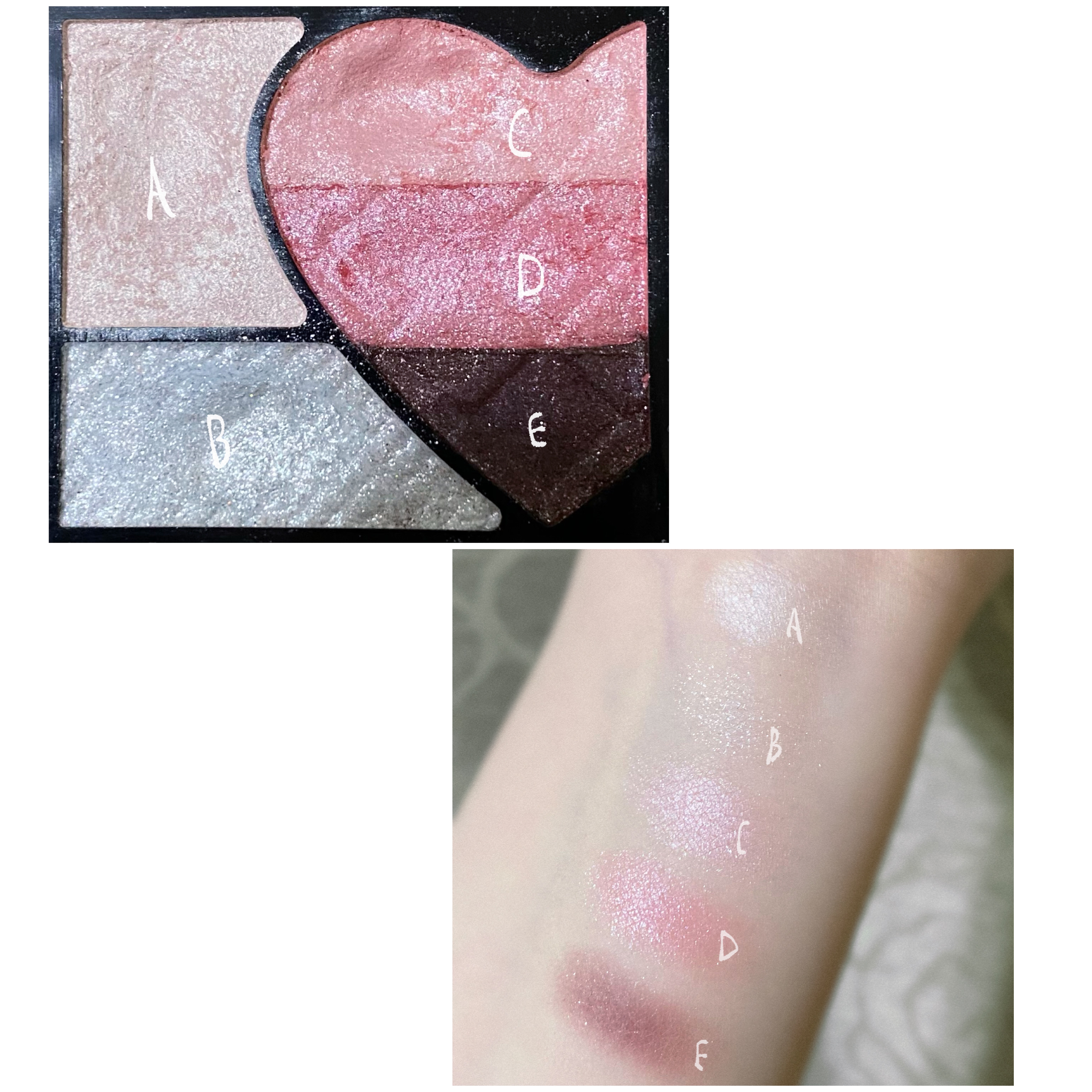 レインボーグラデアイズ/インテグレート/アイシャドウパレットを使ったクチコミ（3枚目）