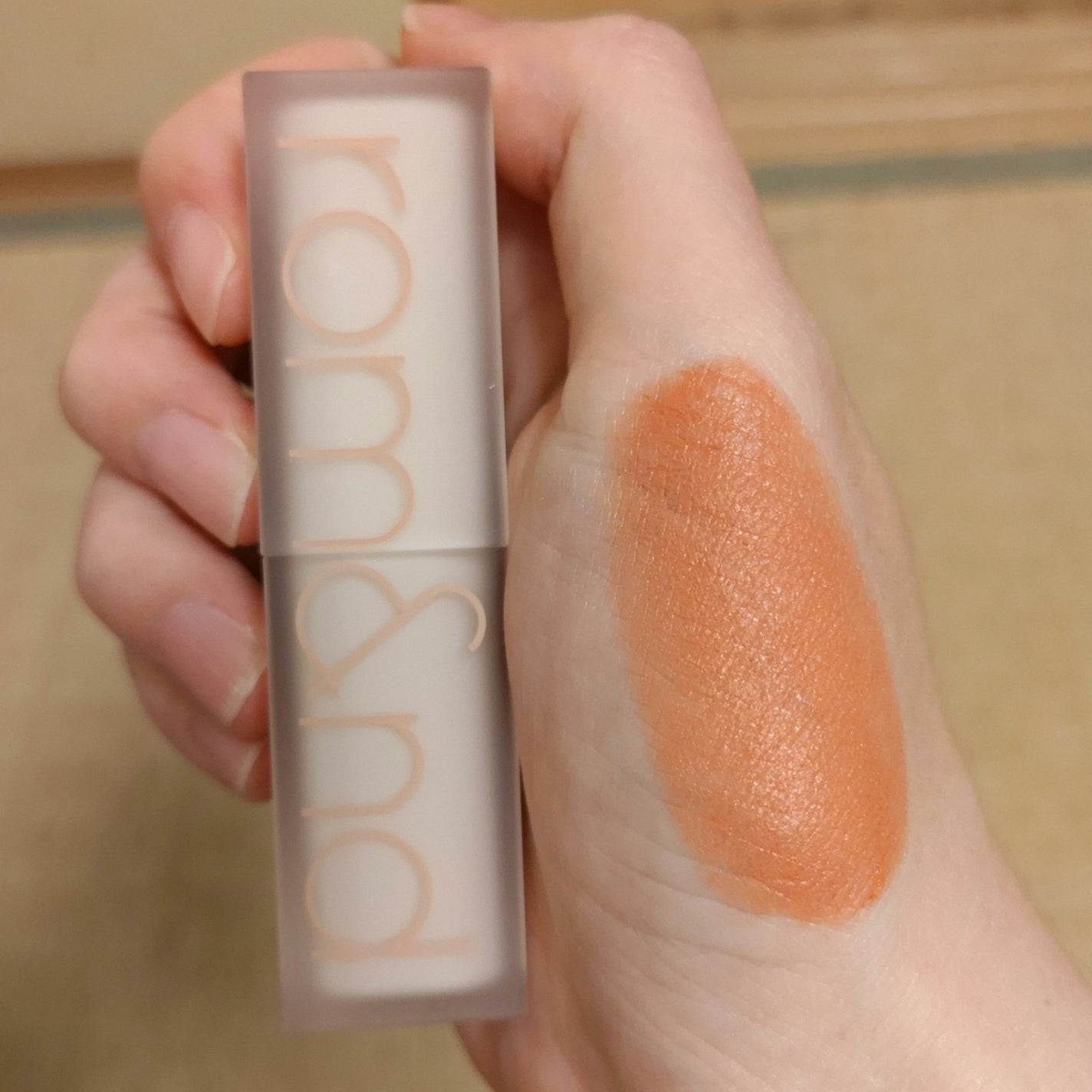 ゼロマットリップスティック/rom&nd/口紅を使ったクチコミ(1枚目)