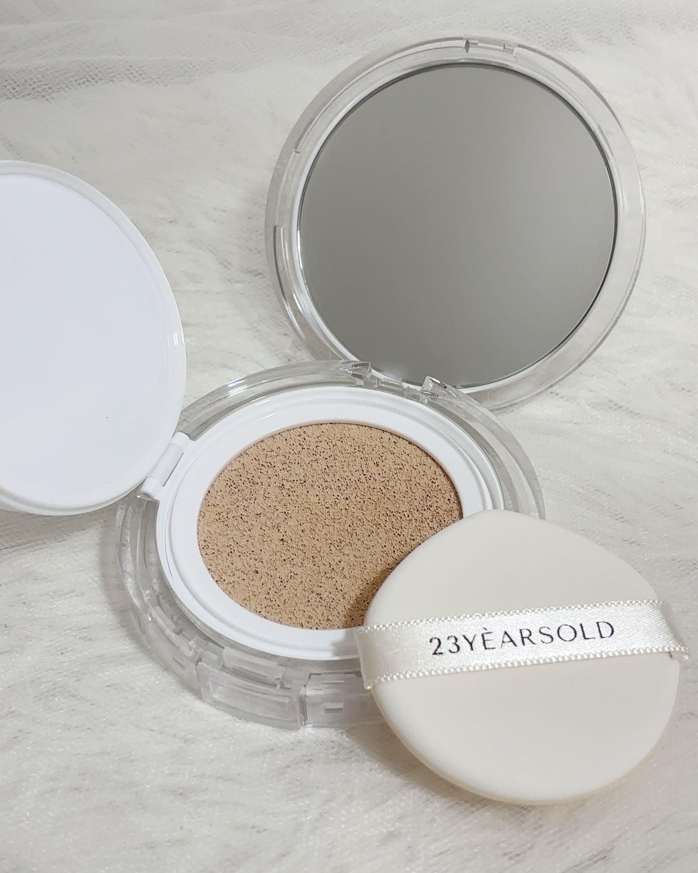 ハートリーフシーンカバークッション/23years old/クッションファンデーションを使ったクチコミ（2枚目）