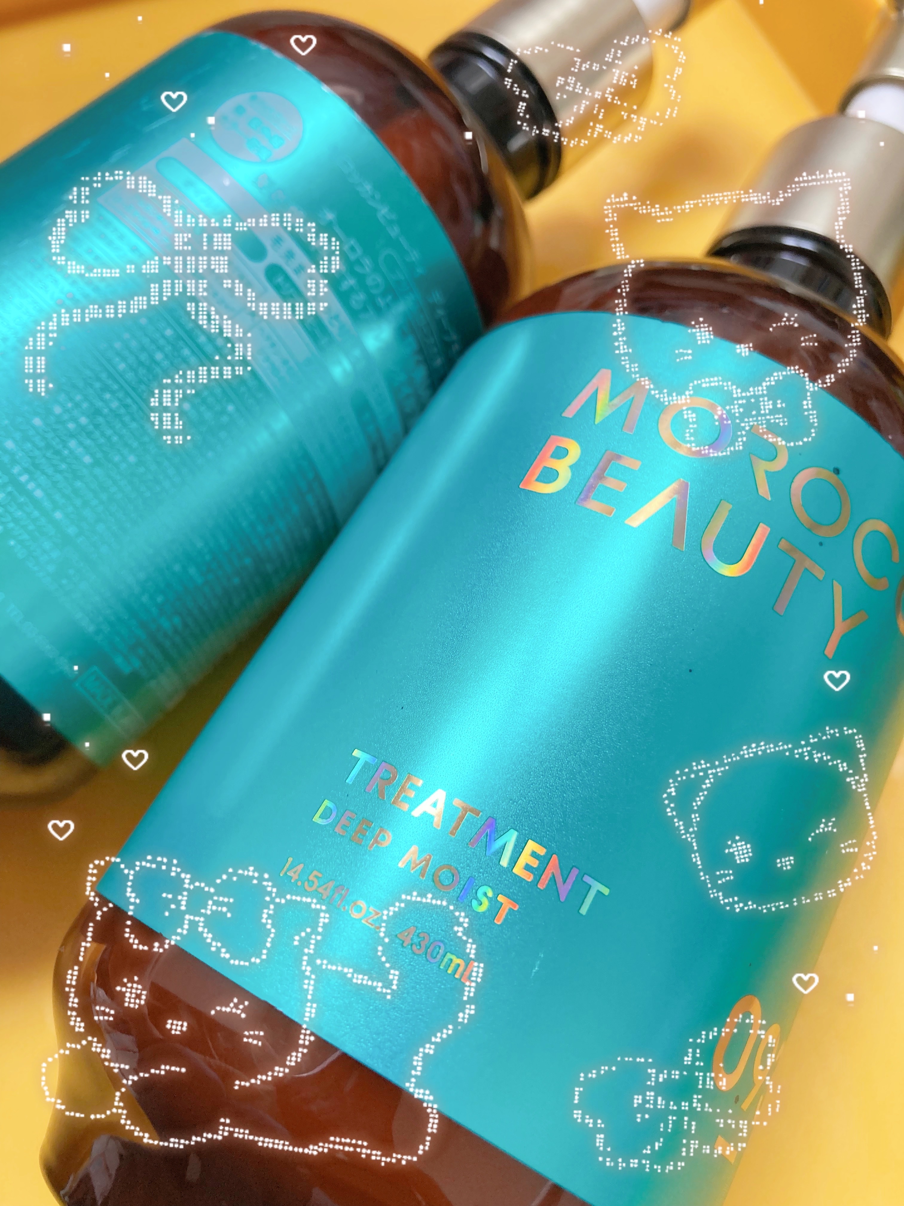 ディープモイスト シャンプー/ ヘアトリートメント/モロッカンビューティ/市販シャンプーを使ったクチコミ（1枚目）