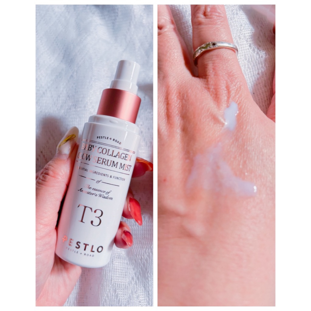 T3 ベビーコラーゲングローセラムミスト/PESTLO/ミスト状化粧水を使ったクチコミ（3枚目）