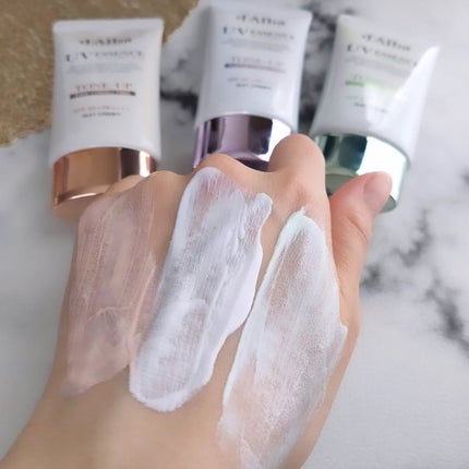 ダルバ ウォータフル トーンアップ サンクリーム(パープル)/ダルバ/日焼け止めクリームを使ったクチコミ(4枚目)