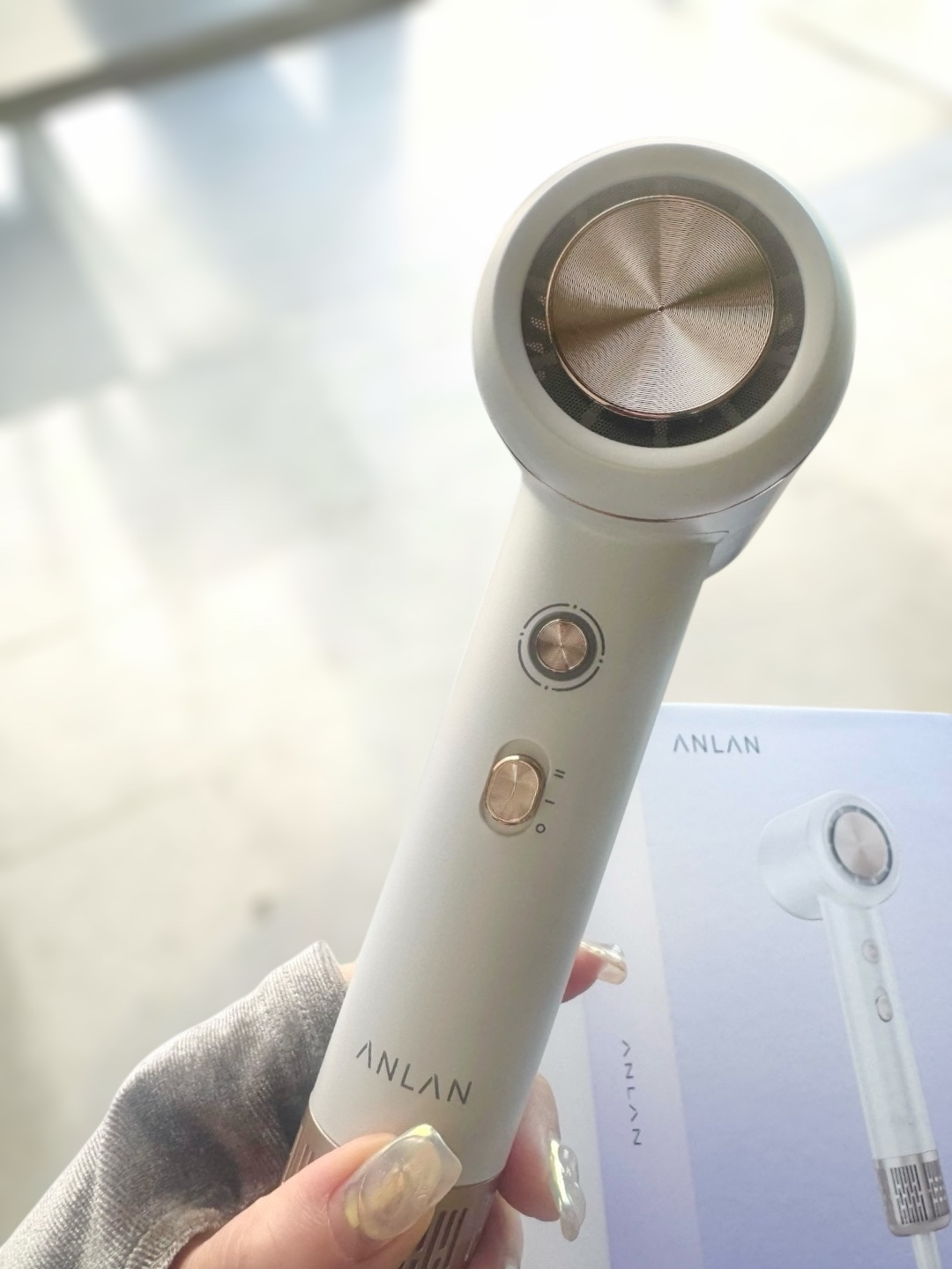 ダブルケアドライヤーse/ANLAN/ドライヤーを使ったクチコミ（1枚目）