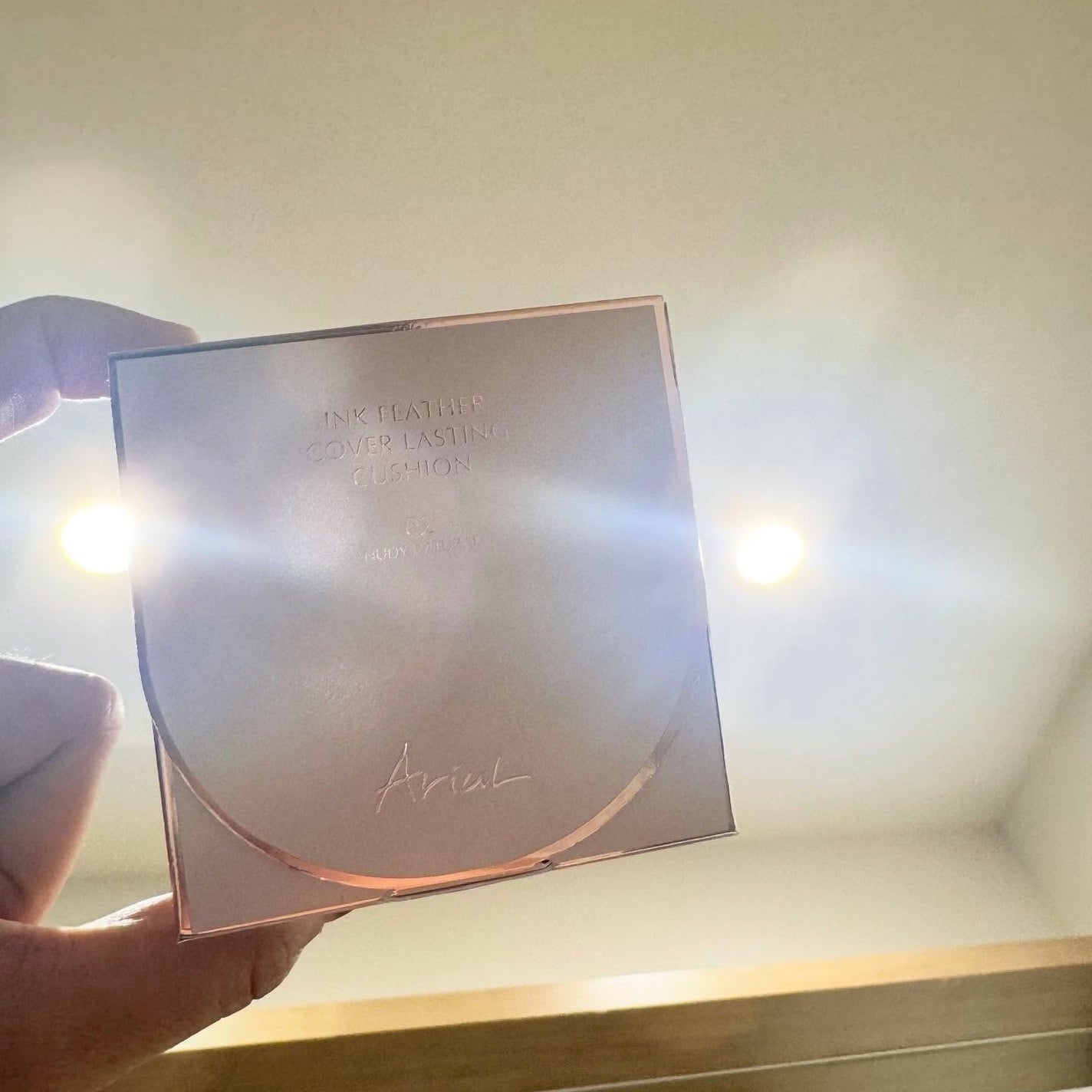 アリウル インクフェザーカバーラスティングクッション/Ariul/クッションファンデーションを使ったクチコミ(5枚目)