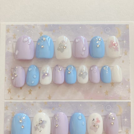 パル ノンワイプトップコート/キャンドゥ/ジェルネイルを使ったクチコミ(3枚目)