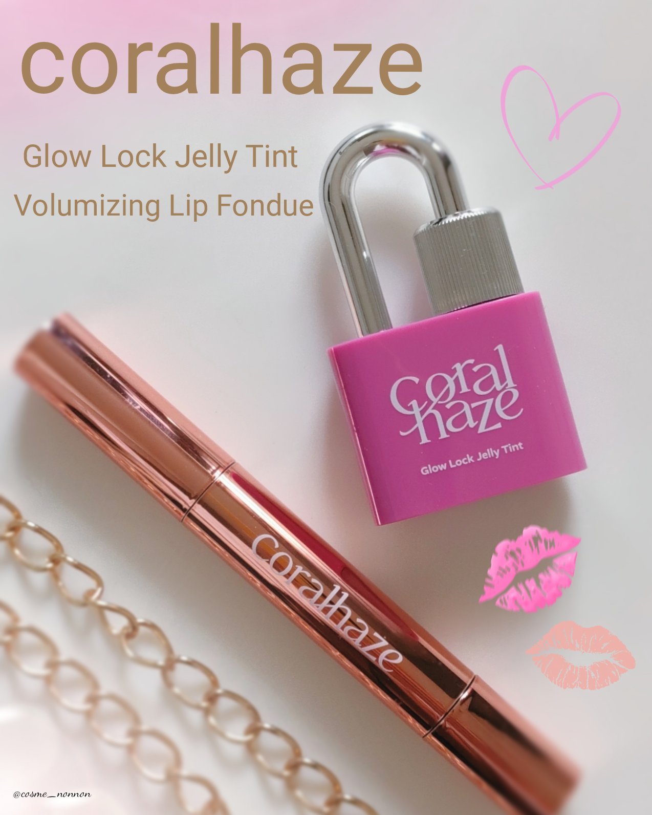 ボリューマイジングフォンデュリップ W02 エンチャント/Coralhaze/口紅を使ったクチコミ（1枚目）