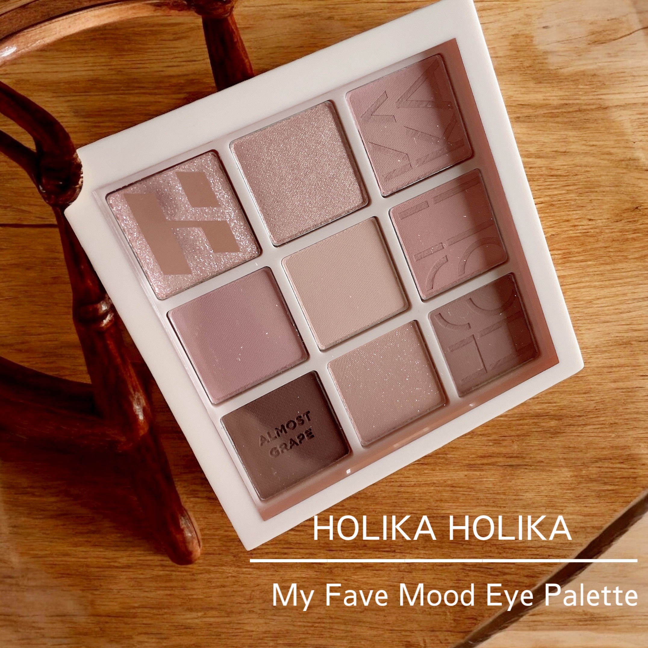 マイフェイブムードアイパレット 9カラー/HOLIKA HOLIKA/アイシャドウパレットを使ったクチコミ（1枚目）