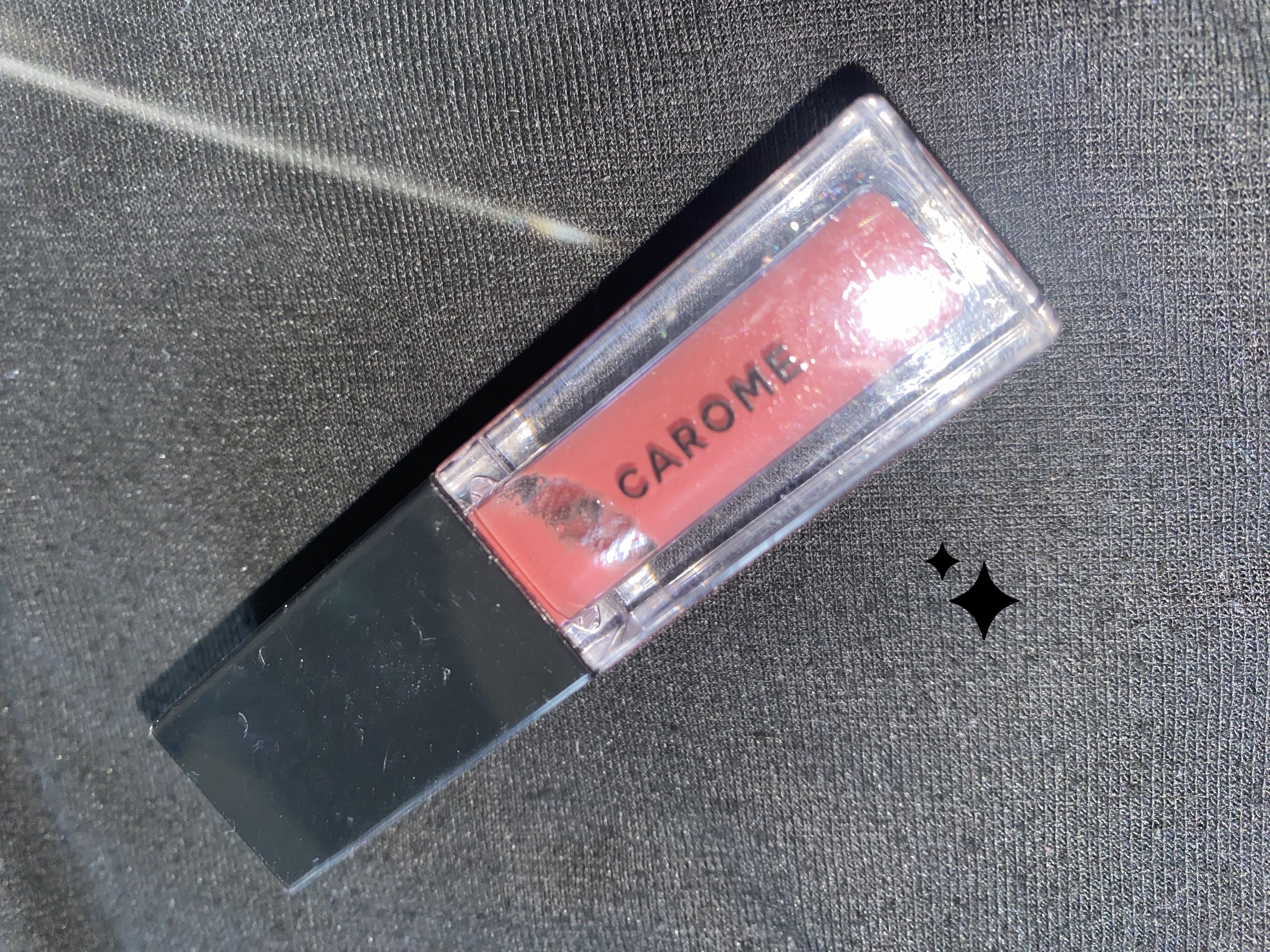 ブルーミングリップグロウ/CAROME./口紅を使ったクチコミ（1枚目）