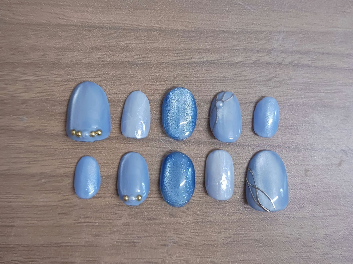 rikonikopooh フォロバ on LIPS 「💧🌧プレゼント用なので自爪にフィットしていませんが悪しからず、..」(3枚目)