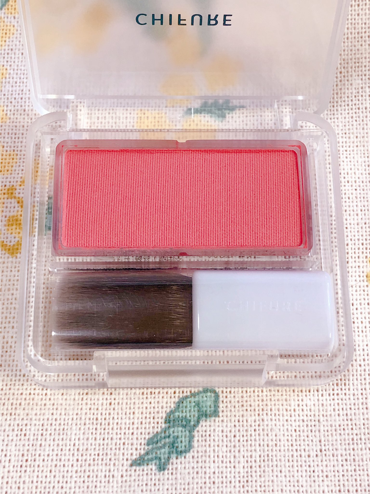 パウダー チーク/ちふれ/パウダーチークを使ったクチコミ（2枚目）