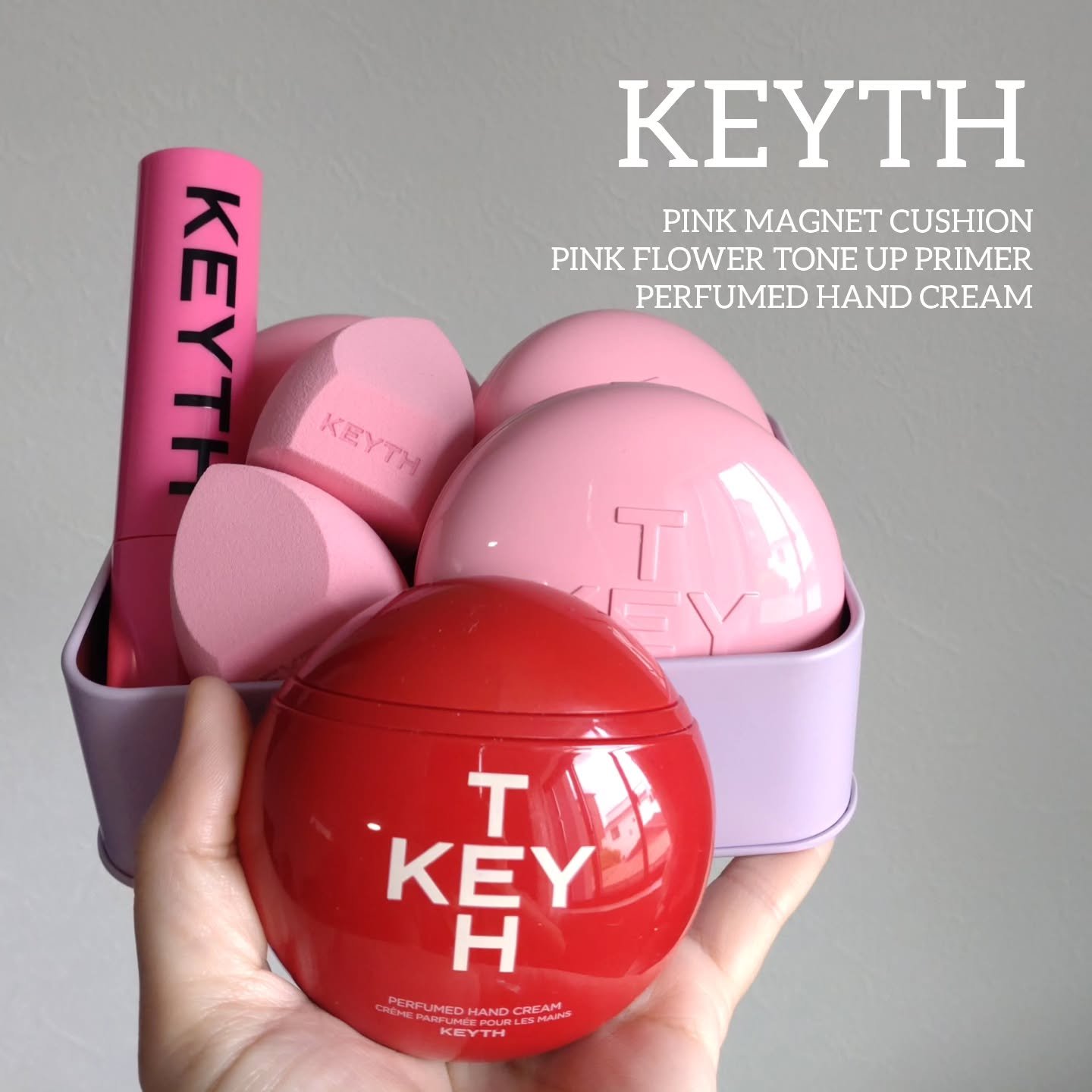 ピンクフラワートーンアッププライマー/KEYTH/化粧下地を使ったクチコミ（1枚目）