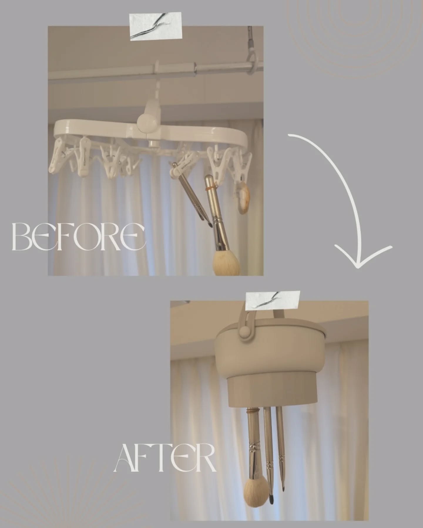 メイクブラシクリーナー/3COINS/その他化粧小物を使ったクチコミ（3枚目）