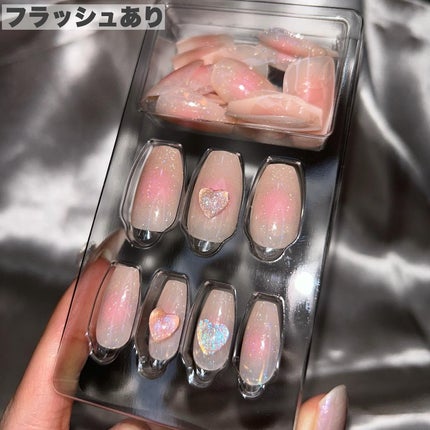 TPUネイルチップ(shape:Coffin)/Muzmak/ネイルチップ・パーツを使ったクチコミ(4枚目)