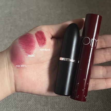 ジューシーラスティングティント/rom&nd/リップティントを使ったクチコミ(1枚目)