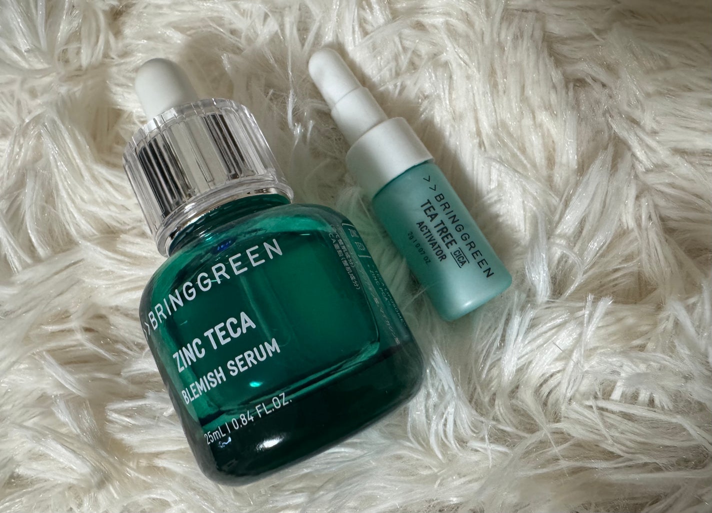 ジンクテカBセラムセット/BRING GREEN/スキンケアキットを使ったクチコミ(1枚目)
