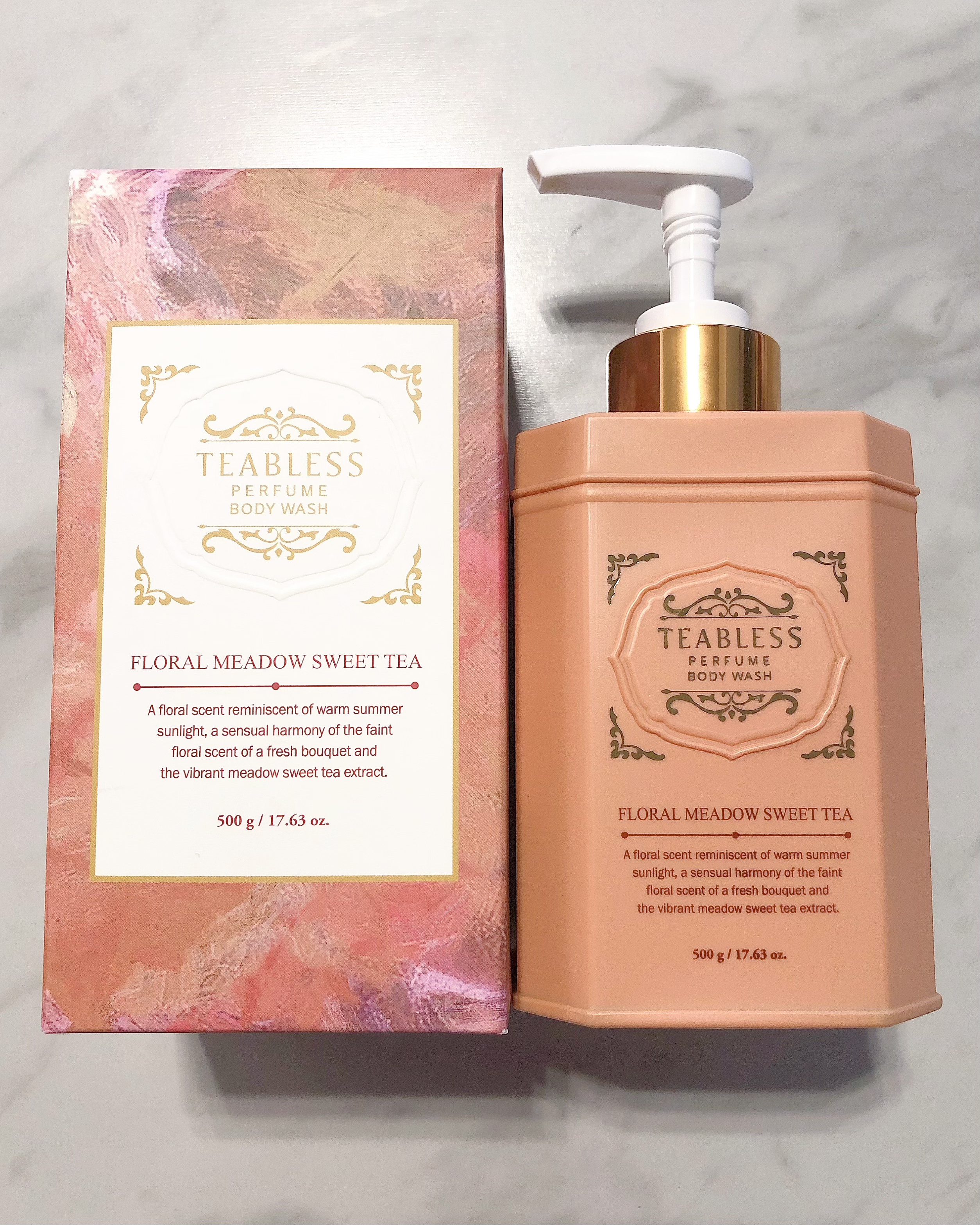 フローラル メドウ スイートティー  パフュームボディソープ/TEABLESS/ボディソープを使ったクチコミ（1枚目）