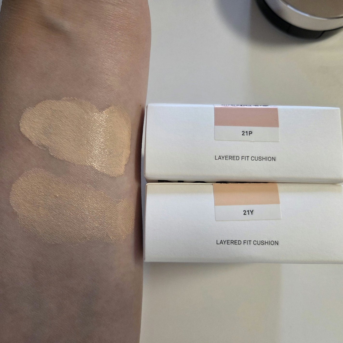 ネーミング レイヤード フィットクッション/NAMING./クッションファンデーションを使ったクチコミ(3枚目)