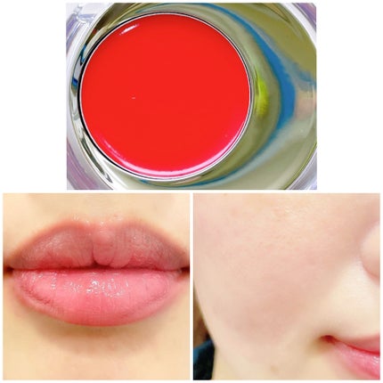 メルティングムードリップ&チーク/moonshot/ジェル・クリームチークを使ったクチコミ(4枚目)