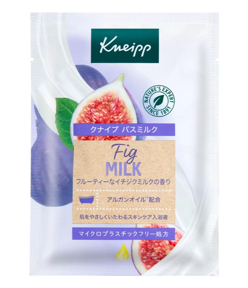 バスミルク イチジクミルクの香り/クナイプ/保湿系入浴剤を使ったクチコミ（1枚目）