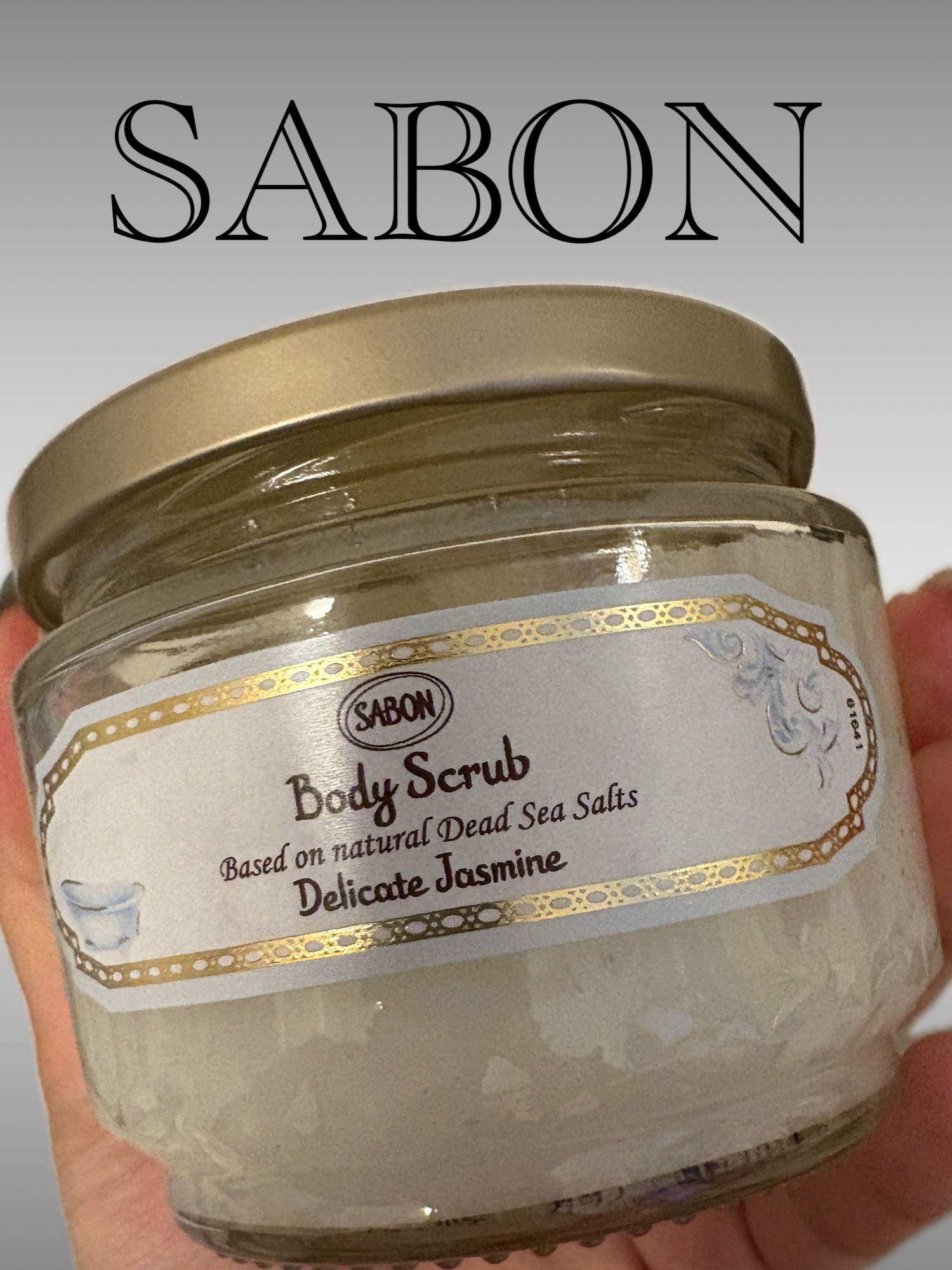 ボディスクラブ デリケート・ジャスミン/SABON/ボディスクラブを使ったクチコミ（1枚目）