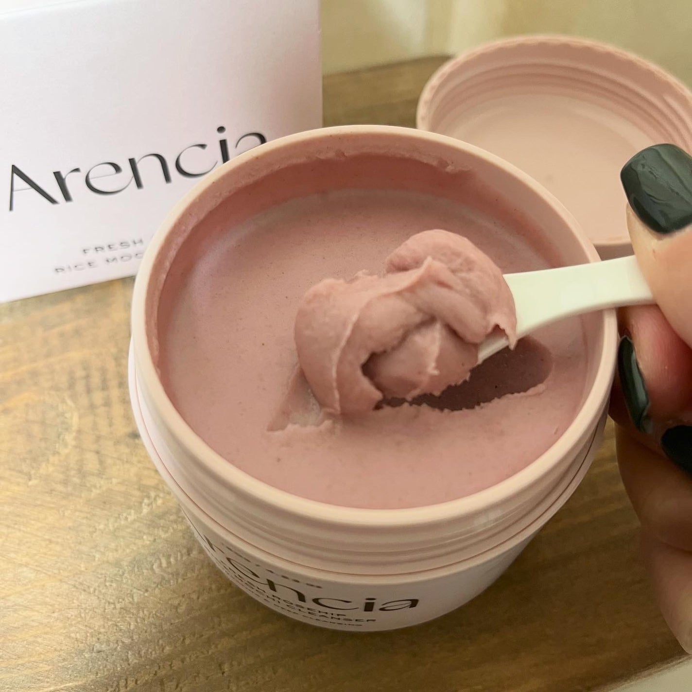 アレンシアフレッシュもちソープ「ロイヤルローズヒップ」/アレンシア/その他洗顔料を使ったクチコミ(2枚目)