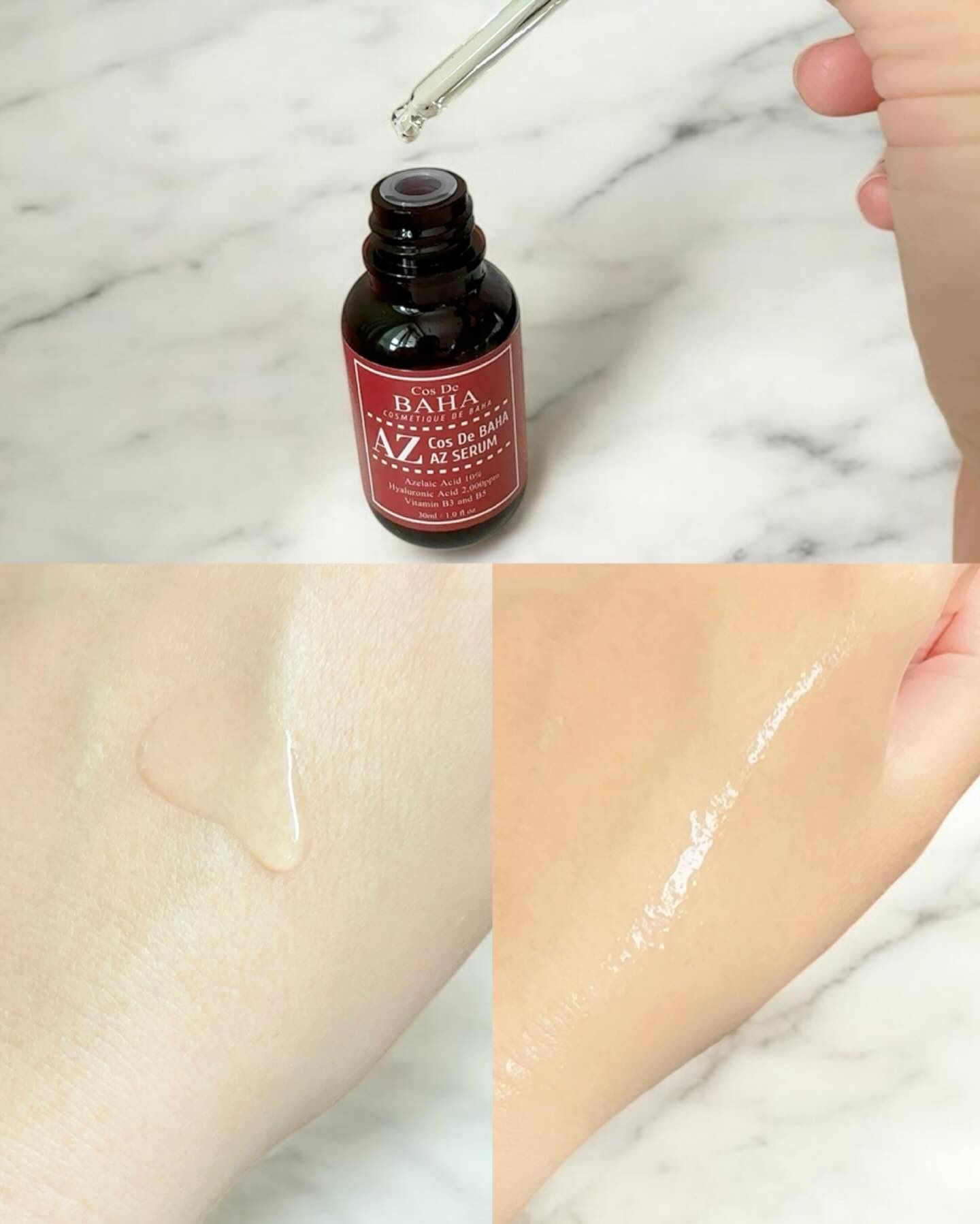 AZアゼライン酸10セラム/コスデバハ/美容液を使ったクチコミ（3枚目）