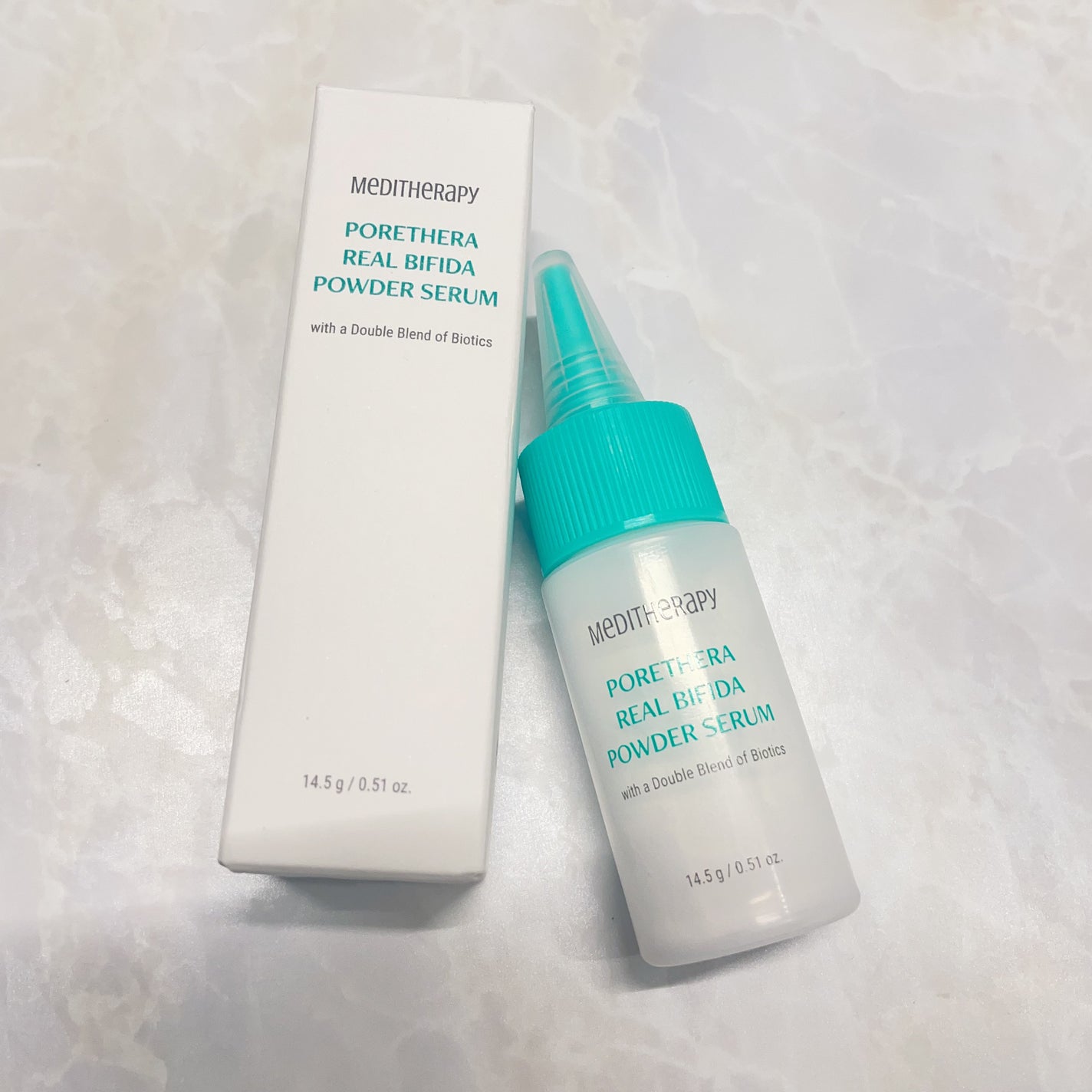 ポアセラリアルビフィダパウダーセラム/MEDITHERAPY/美容液を使ったクチコミ(1枚目)