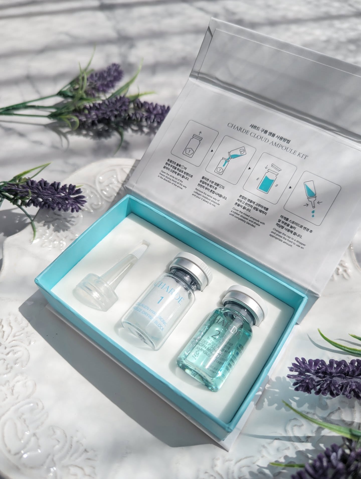 クラウドアンプル 1week キット/CHARDE/美容液を使ったクチコミ（2枚目）