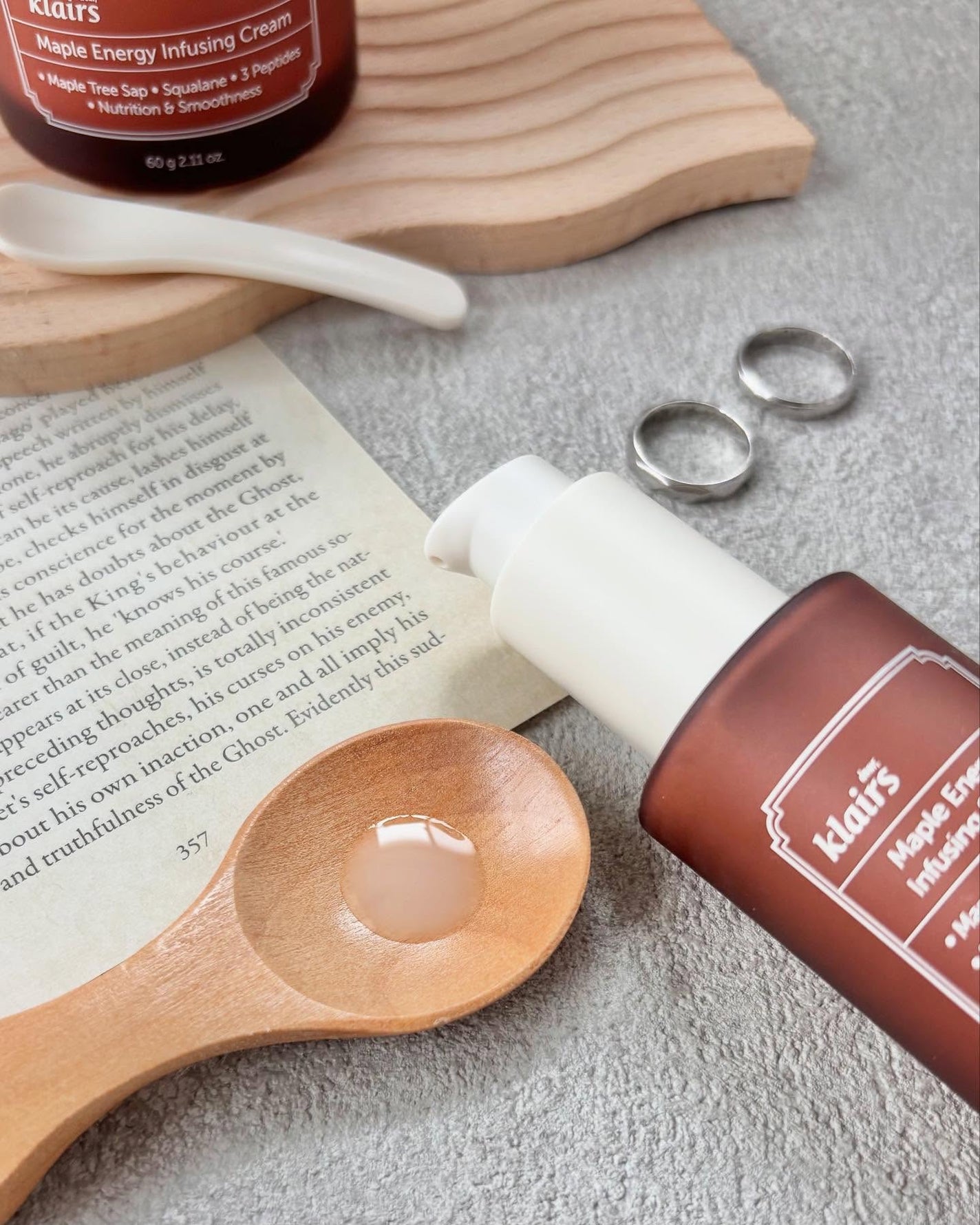 メープルエナジーインフュージングセラム/Klairs/美容液を使ったクチコミ(2枚目)