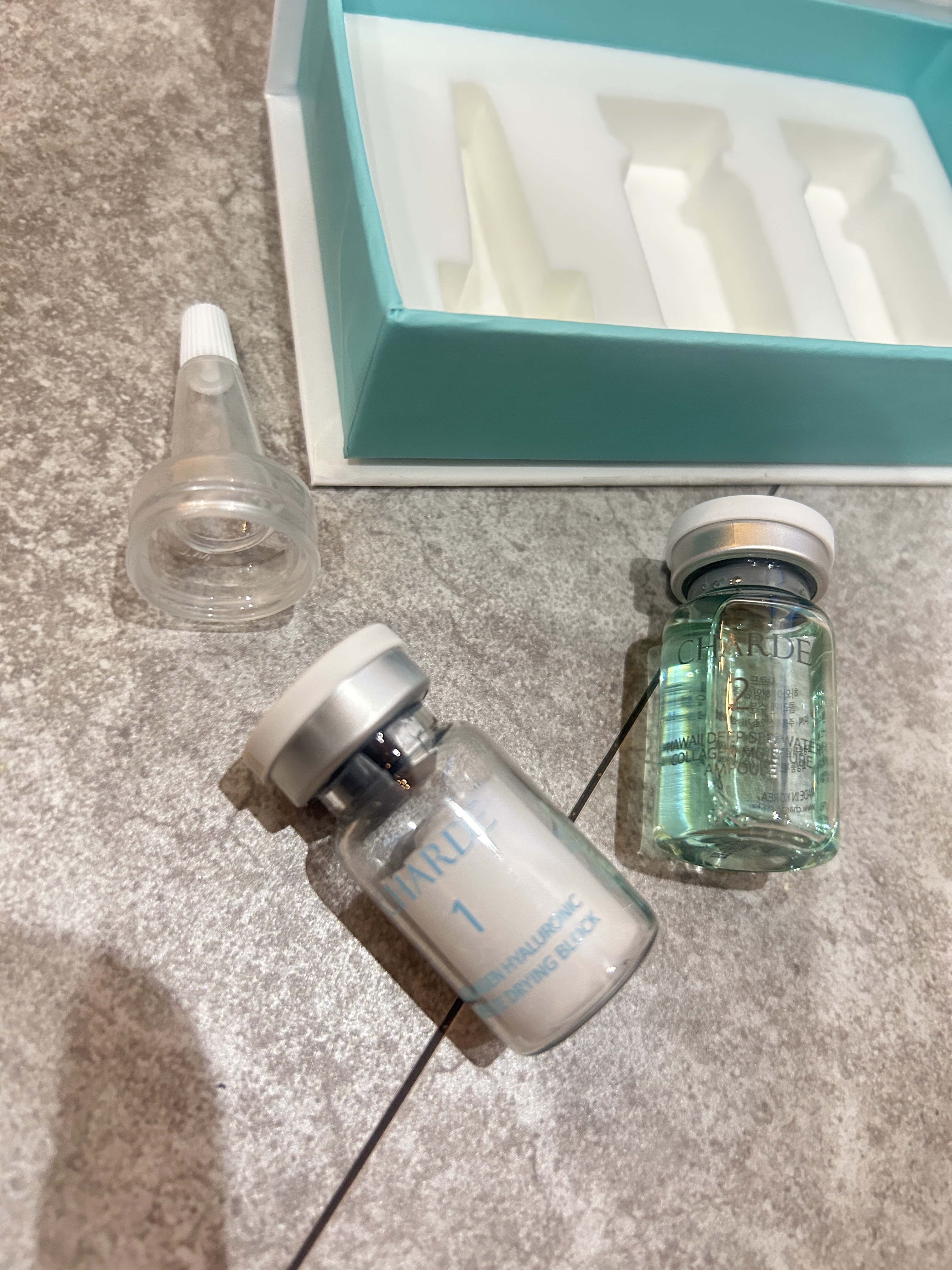 クラウドアンプル 1week キット/CHARDE/美容液を使ったクチコミ（3枚目）