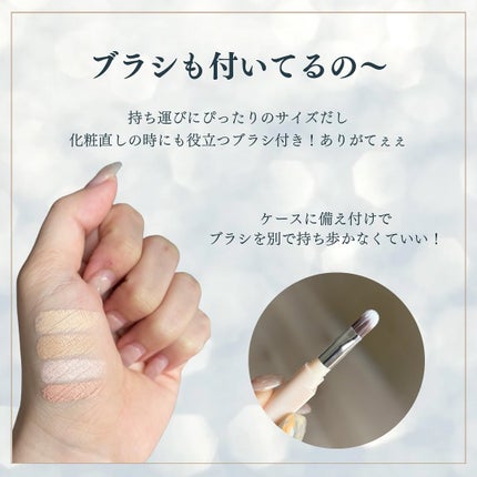 プロカバーデュアルコンシーラーパレット 21号 ベージ/dasique/パレットコンシーラーの画像