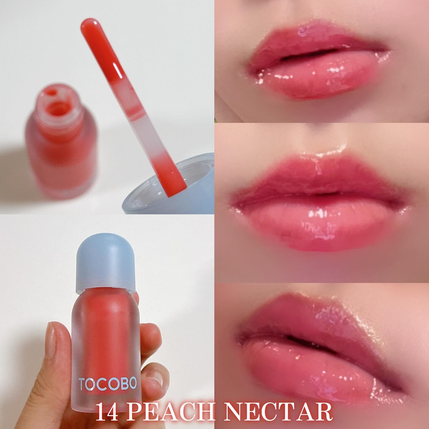 ジューシーベリープランピングリップオイル/TOCOBO/リップグロスを使ったクチコミ（2枚目）