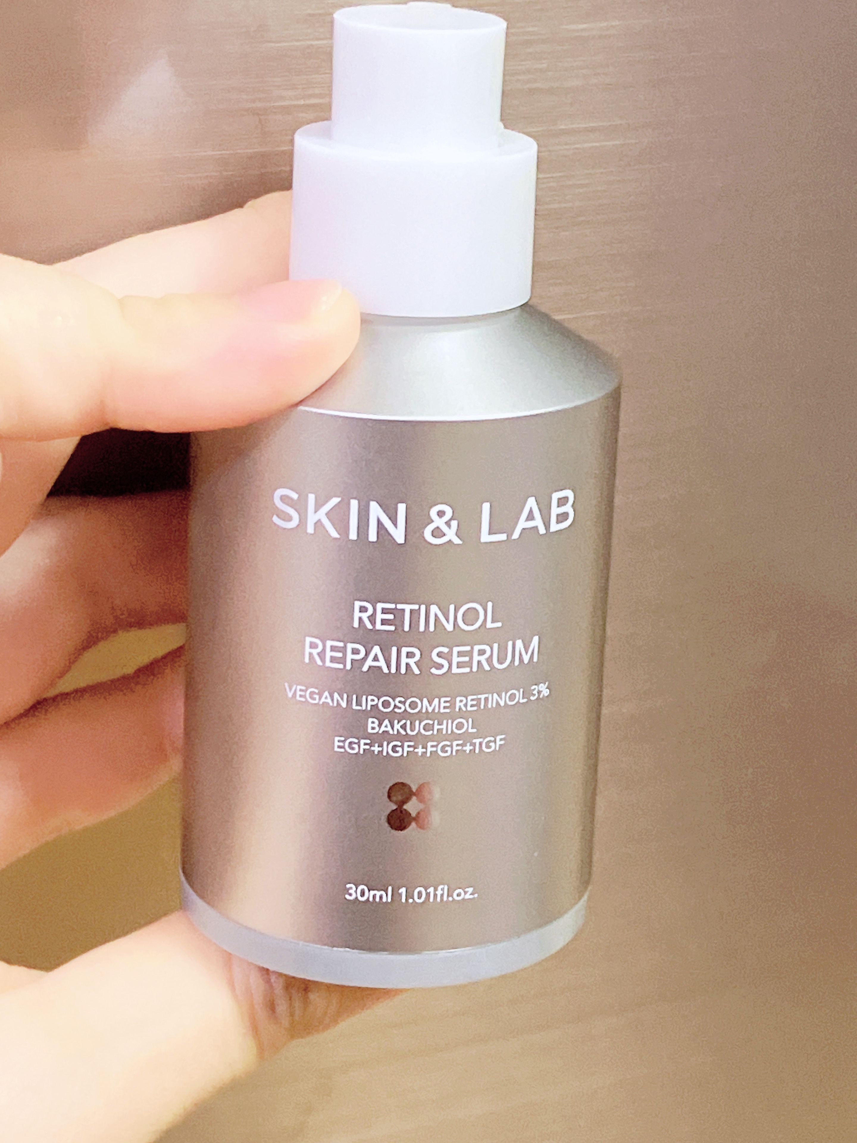 ヴィーガンリポソームレチノールセラム/SKIN&LAB/美容液を使ったクチコミ（1枚目）