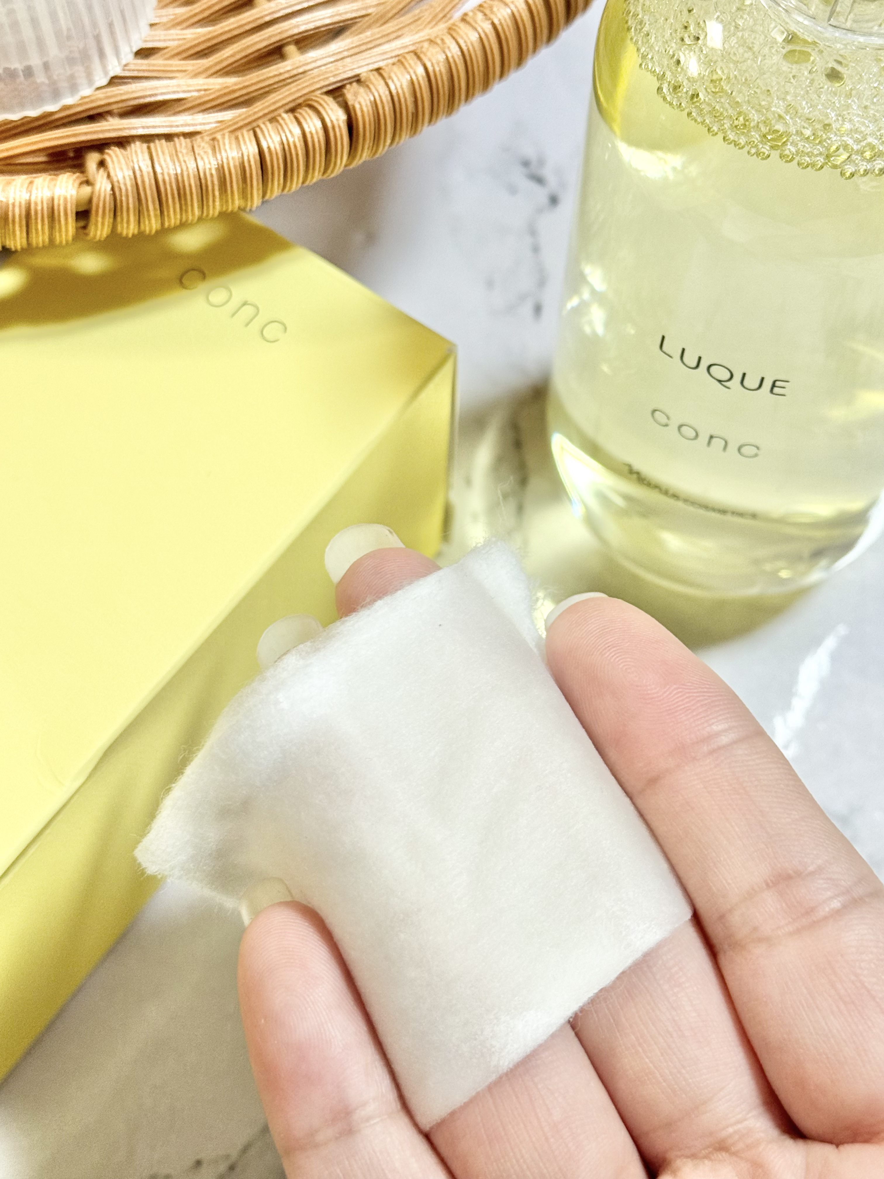 ルクエ コンク/ナリス化粧品/拭き取り化粧水を使ったクチコミ（3枚目）