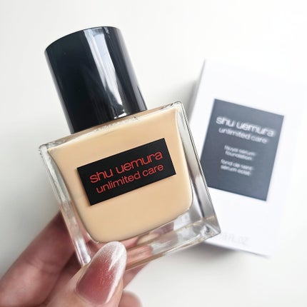 アンリミテッド ケア ツヤ セラム ファンデーション/shu uemura/リキッドファンデーションを使ったクチコミ(1枚目)