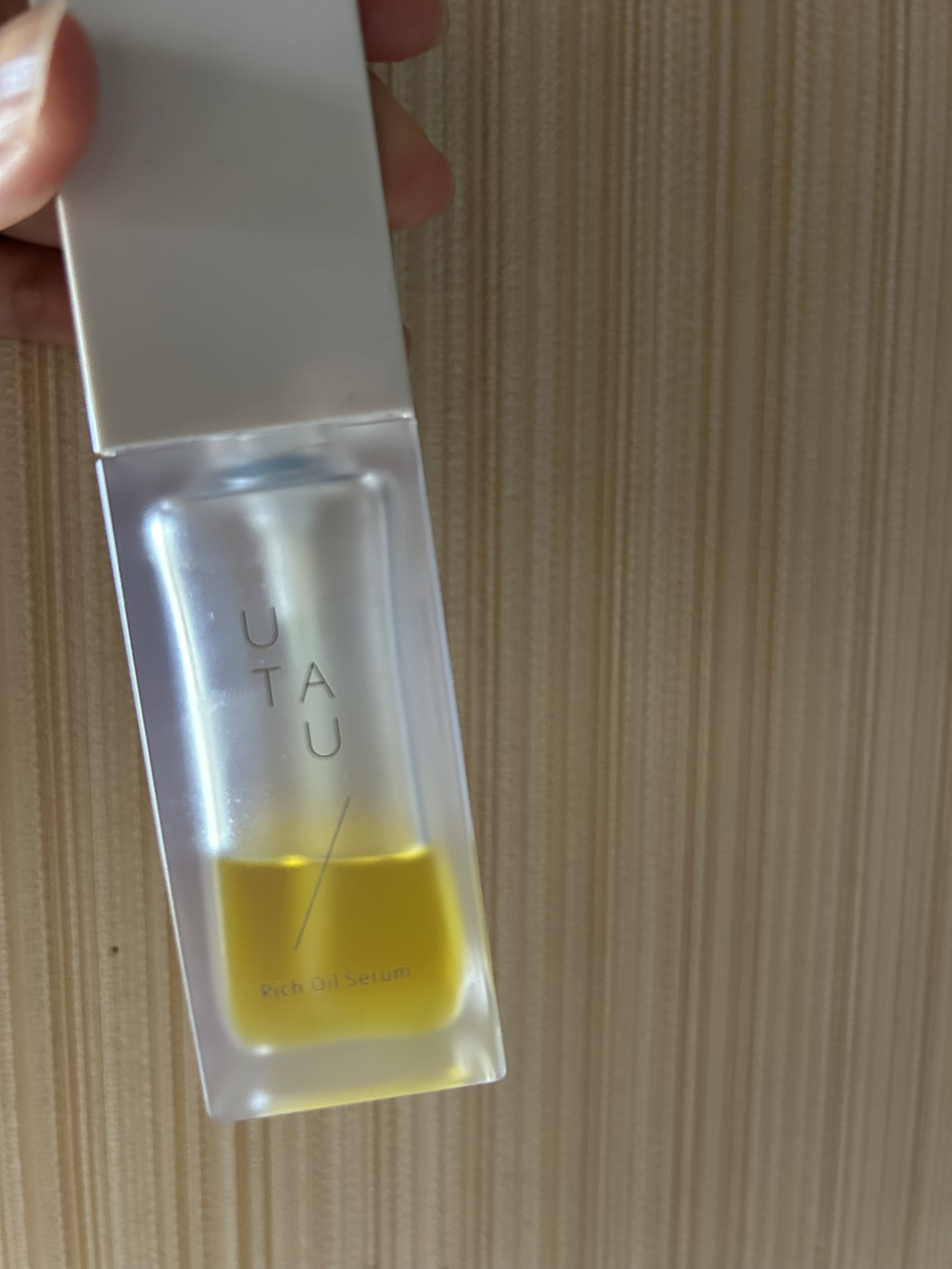 リッチオイルセラム/UTAU/美容液を使ったクチコミ（1枚目）