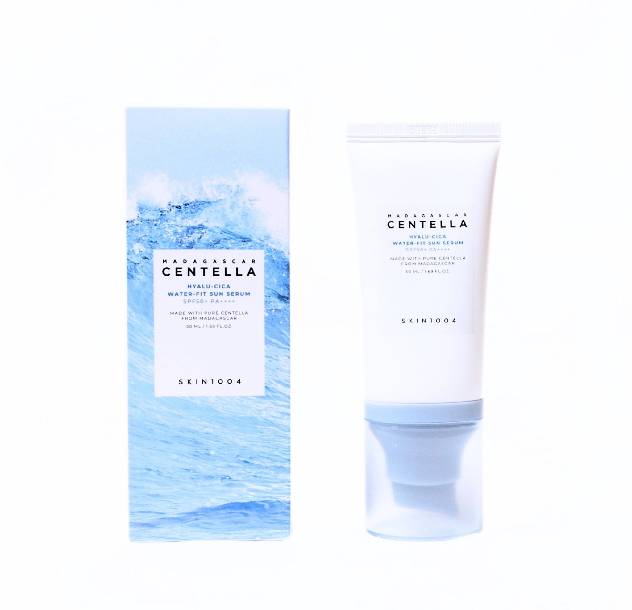 ヒアルーシカ ウォーターフィット サンセラム/SKIN1004/日焼け止めローションを使ったクチコミ（1枚目）