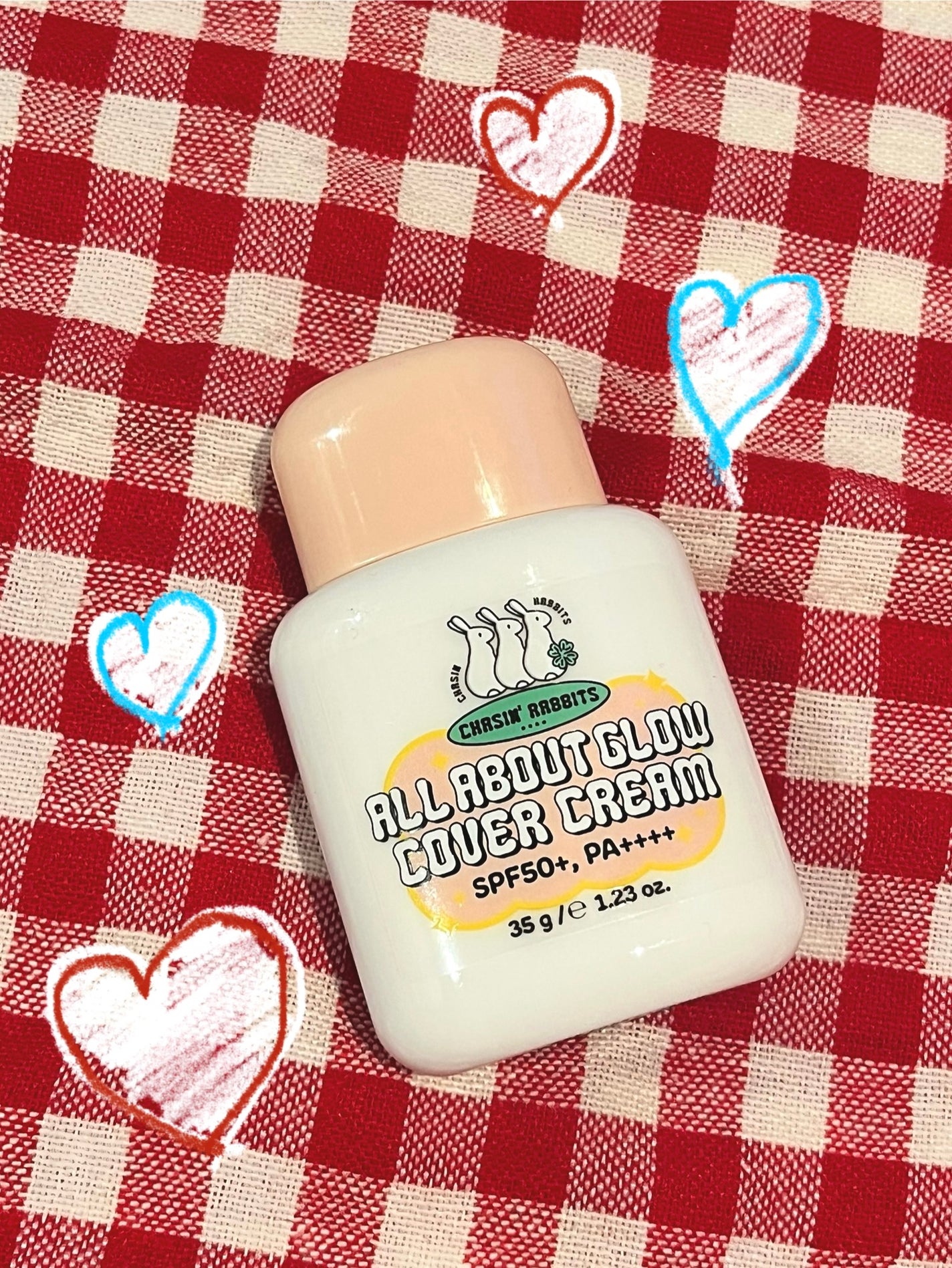 オールアバウトグロウカバークリーム/CHASIN'RABBITS/日焼け止めクリームを使ったクチコミ(1枚目)