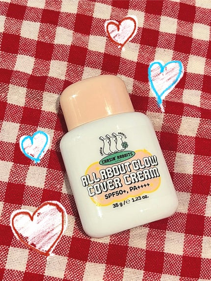 オールアバウトグロウカバークリーム/CHASIN'RABBITS/日焼け止めクリームを使ったクチコミ(1枚目)