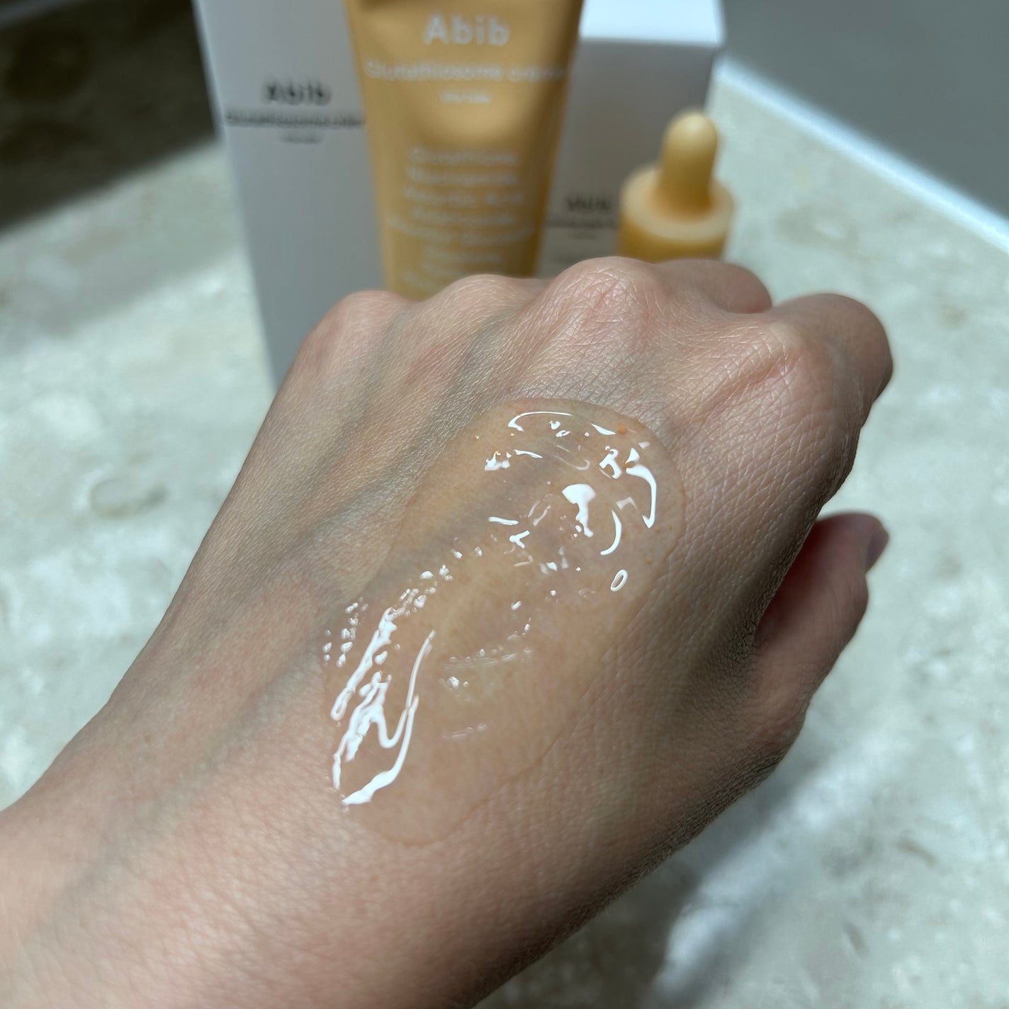 アビブ グルタチオンソームダークスポットセラムビタドロップ/Abib /美容液を使ったクチコミ(4枚目)