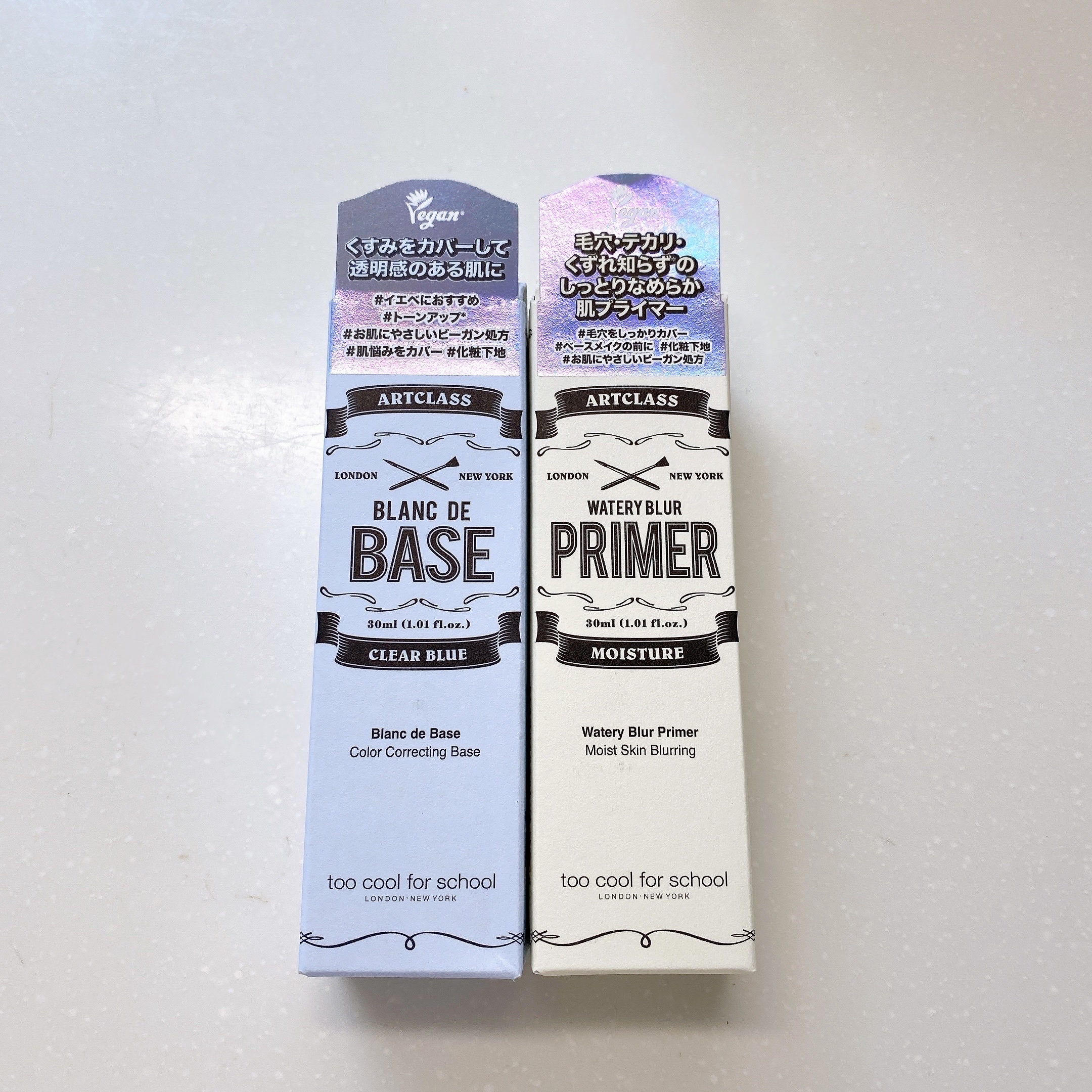 しっとり&なめらかウォータリーブラープライマー/too cool for school/化粧下地を使ったクチコミ（3枚目）